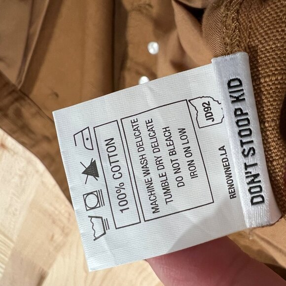 Renowned Mens Brown Cargo Pants 100% Cotton Size XL NWOT - Picture 11 of 12